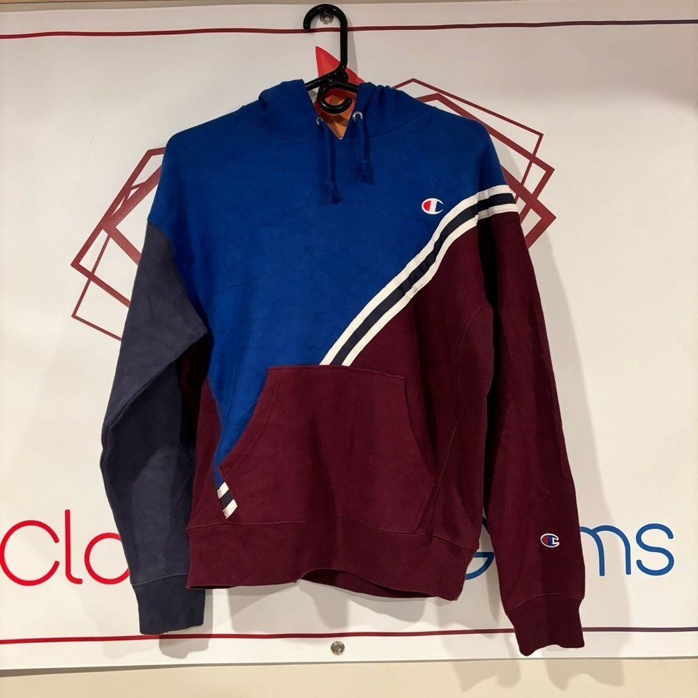 Vintage 2010 Adult Champion Reverse Weave Hooded Sweatshirt Size Small
